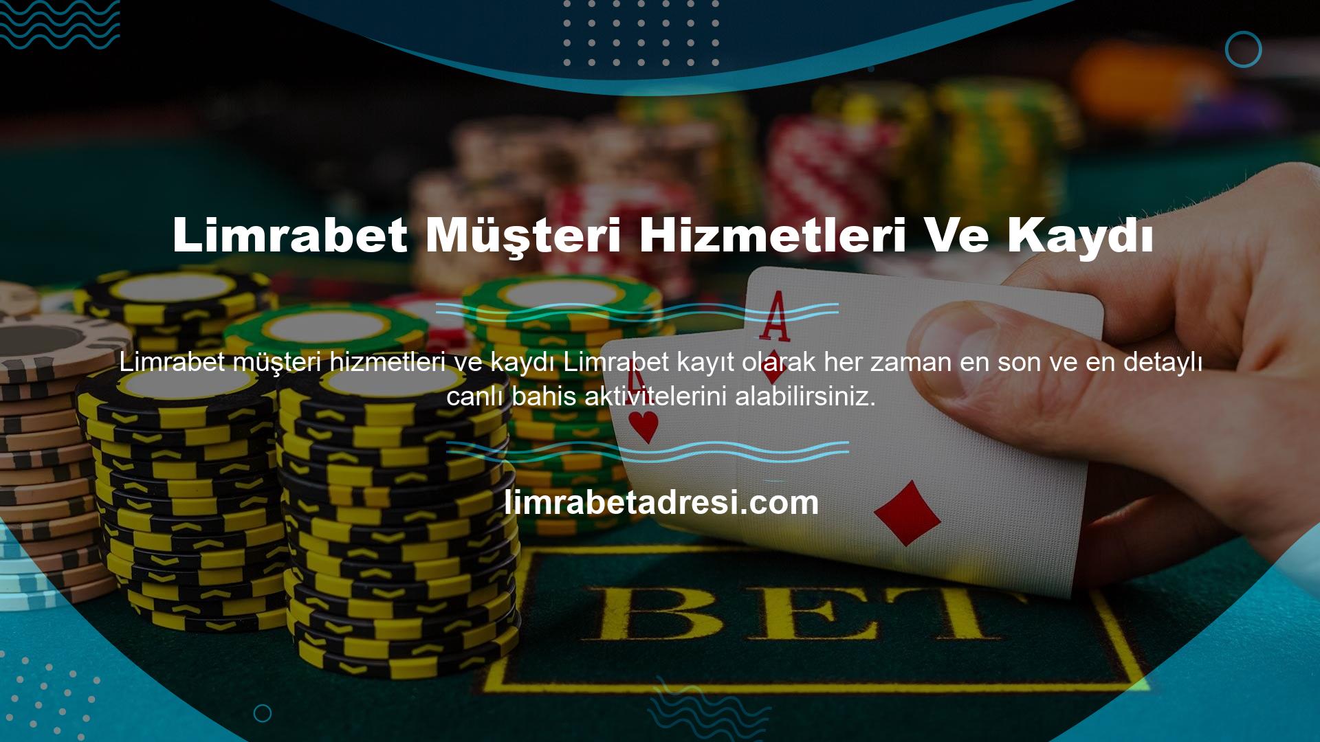 Limrabet, yenilikçi ve planlı bir offshore casino sitesi olarak daha yeni bir yapıda ilerliyor