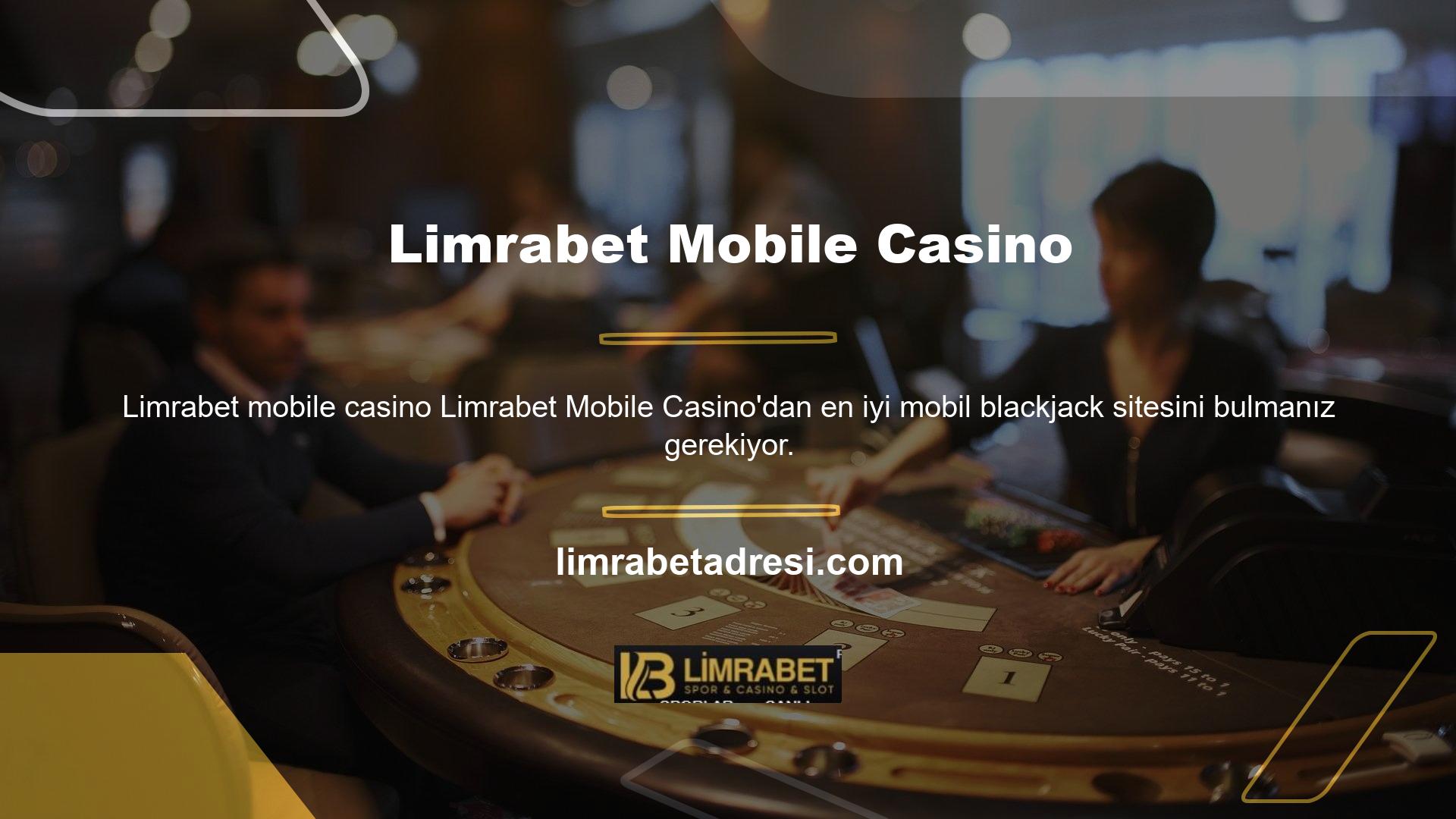 Ekibimiz, Türkiye'nin en iyi mobil blackjack casinolarında ücretsiz olarak gerçek para oyunları oynayabileceğiniz tüm web sitelerini kontrol etti