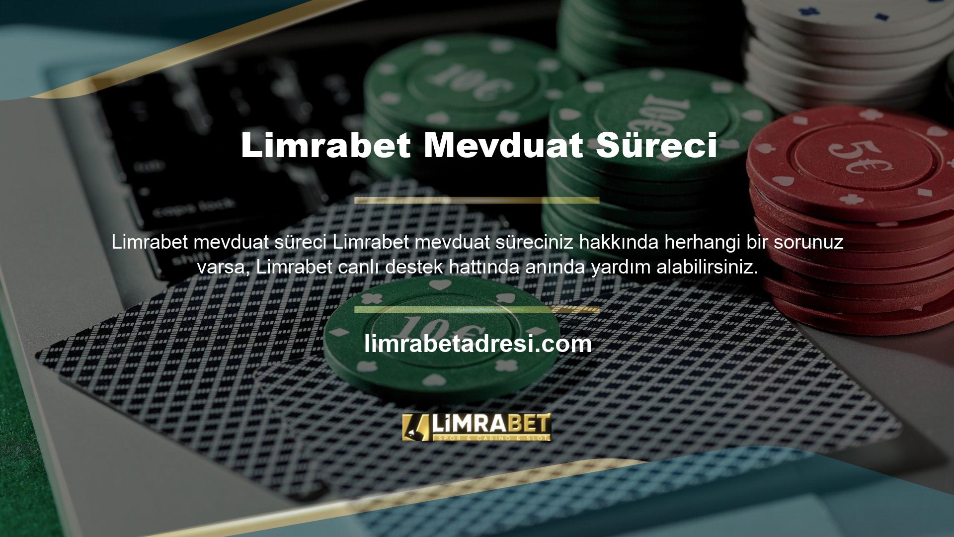 Limrabet çevrimiçi oyun oynamak için iyi bir yerdir
